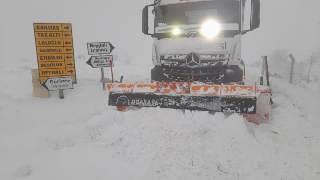 Elazığ'da 352 köye ulaşım sağlanamıyor