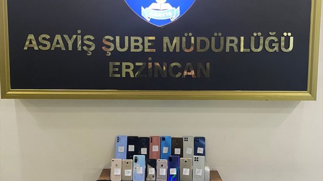 Erzincan'da iş yerlerinden telefon ve araç anahtarı çalan zanlı tutuklandı