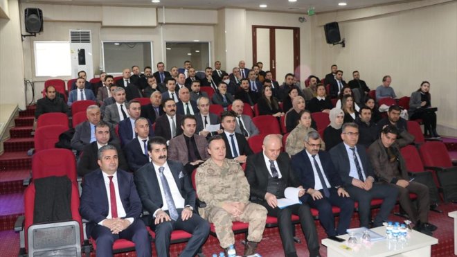 Hakkari'de "okul güvenliği toplantısı" yapıldı