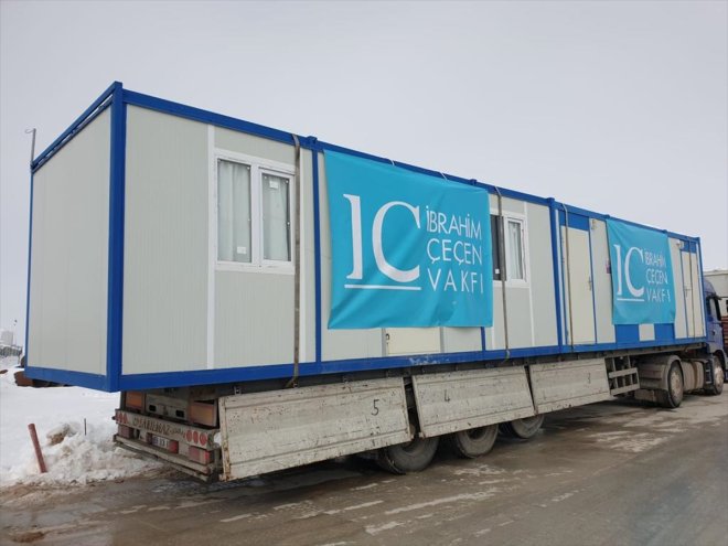 sarılmasına bölgesinde IC oluyor ve IC yaraların deprem destek Holding Vakfı 2