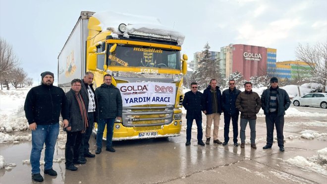 Bera Holding'den deprem bölgesine yardım