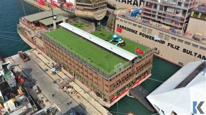 Karadeniz Holding'in 3 bin kişilik 2 yüzer yaşam kenti Hatay'a gidiyor