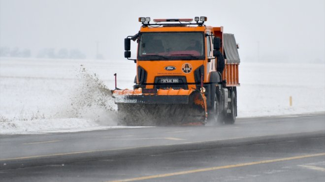 Kars ile Tunceli'de kar ve sis etkili oldu