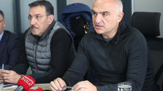 Kültür ve Turizm Bakanı Ersoy, Malatya'da açıklamalarda bulundu:
