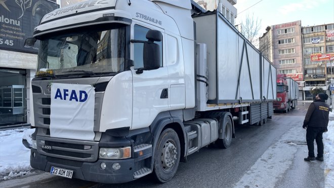 Malatya'da kamu kurumları konteynerde hizmet verecek