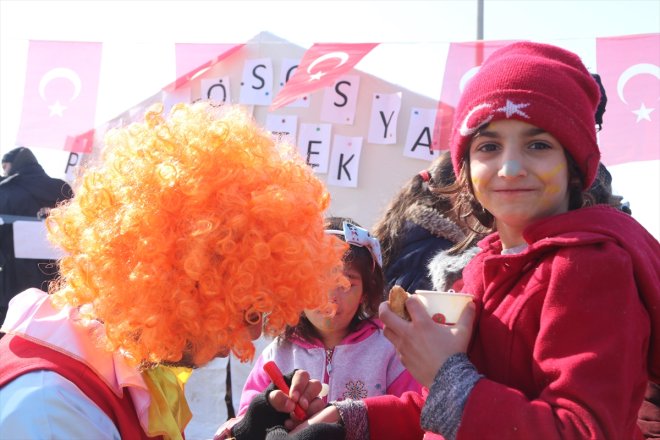 MALATYA rehabilitasyon - palyaçolu Depremzede çocuklara 2