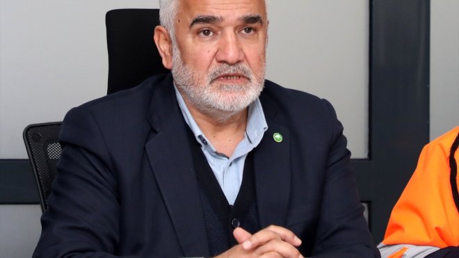 HÜDA PAR Genel Başkanı Yapıcıoğlu, depremin etkilediği Malatya'da konuştu: