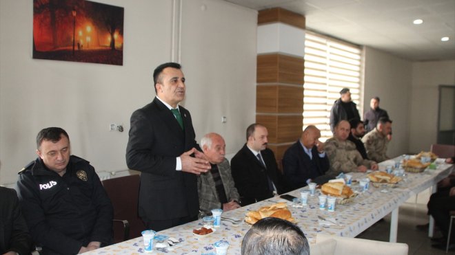 Malazgirt Ziraat Odası'ndan dayanışma yemeği