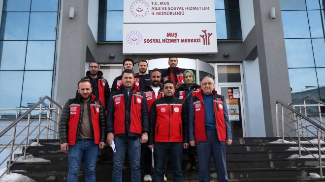 MUŞ - Depremzedelere kaldıkları ev ve yurtlarda psikososyal destek veriliyor1