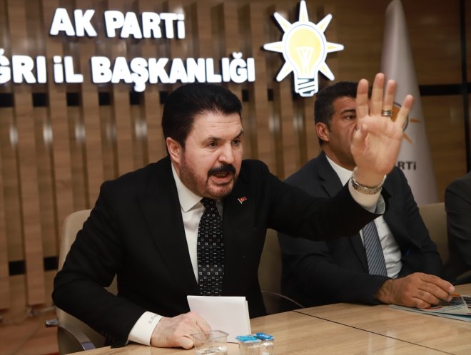Ağrı yaptı adaylığı başvurusu milletvekili AK aday Başkanı Belediye Parti