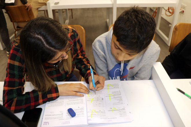 hafta mesaide için Öğretmenler öğrenciler depremzede akşamları - sonları AĞRI ve gönüllü 6