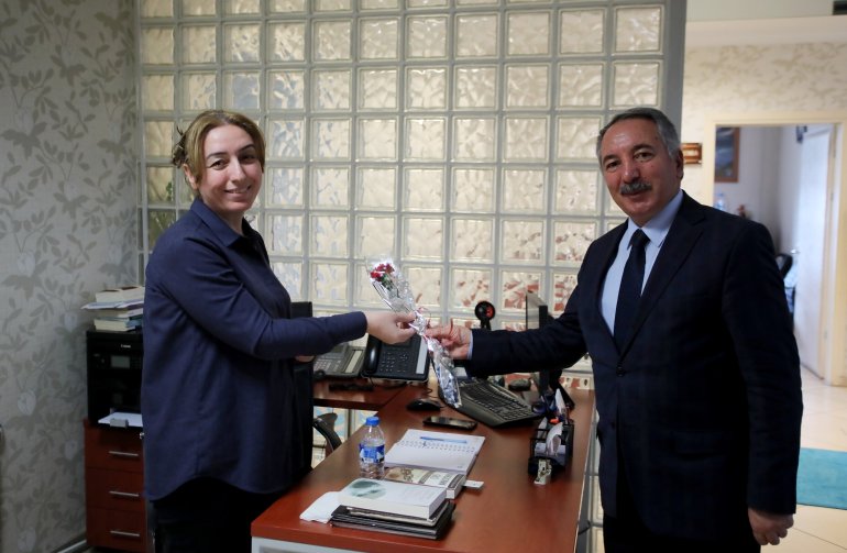 AİÇÜ Rektörü Prof. Dr. Karabulut Kadınlar Günü