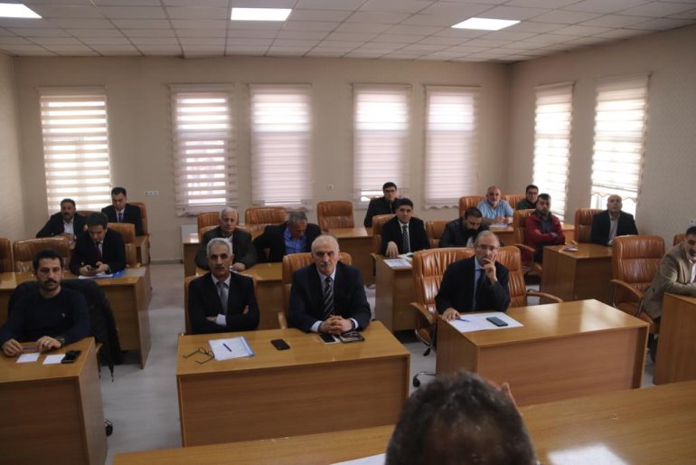 Başkan Karadoğan belediyede ilk toplantısını yaptı2