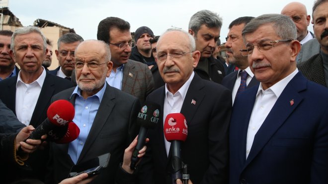 CHP Genel Başkanı Kılıçdaroğlu, deprem bölgesindeki Malatya'da konuştu: