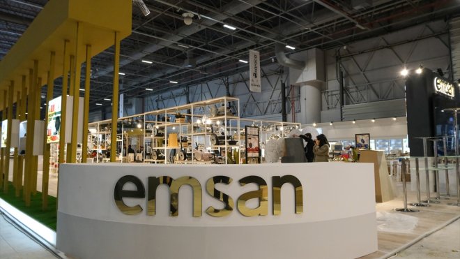 Emsan, Ambiyans Ev ve Mutfak Ürünleri İhracat Fuarı'nda ürünlerini sergiledi