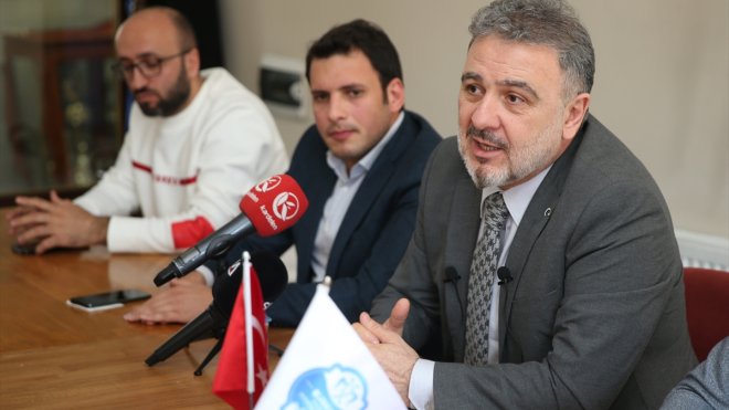 ERKON Başkanı Alatepe, Erzurum'da gazetecilerle buluştu