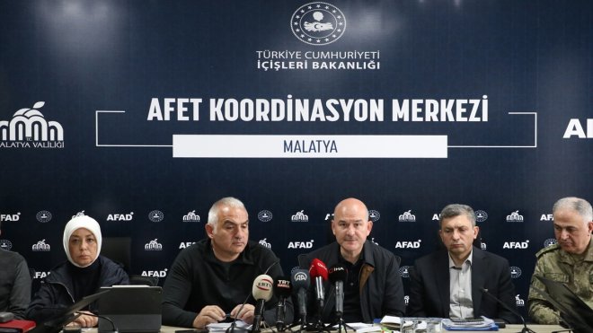 İçişleri Bakanı Soylu, Malatya'da konuştu: (1)