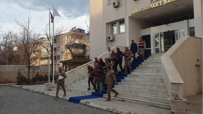 Iğdır'da şantaj iddiasıyla 4 zanlı tutuklandı