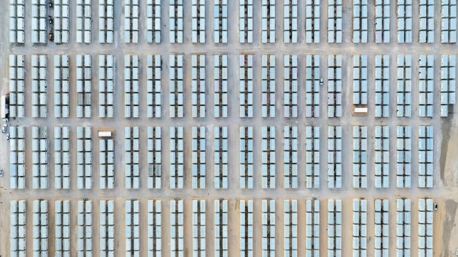 Malatya'da 25 futbol sahası büyüklüğündeki konteyner kentte hayat başladı