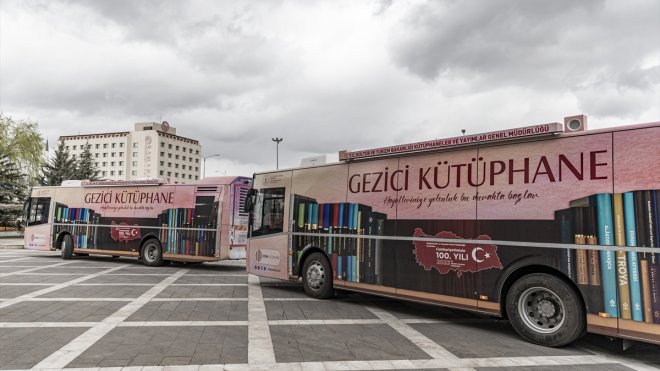 Kültür ve Turizm Bakanlığından deprem bölgesine 10 gezici kütüphane