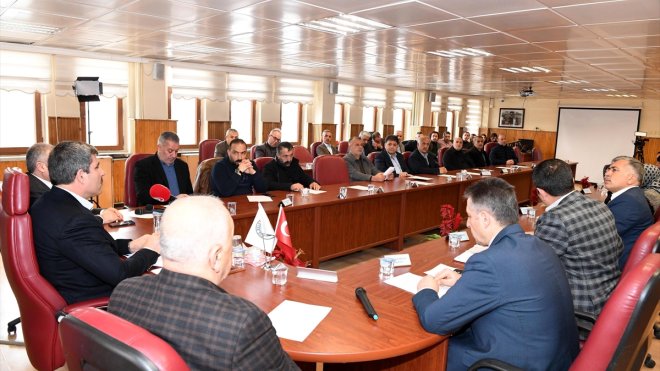 Muş'ta imar planı ve deprem tedbirleri değerlendirildi