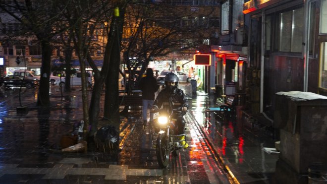 Tunceli'de sağanak nedeniyle bazı yollarda ulaşım aksadı