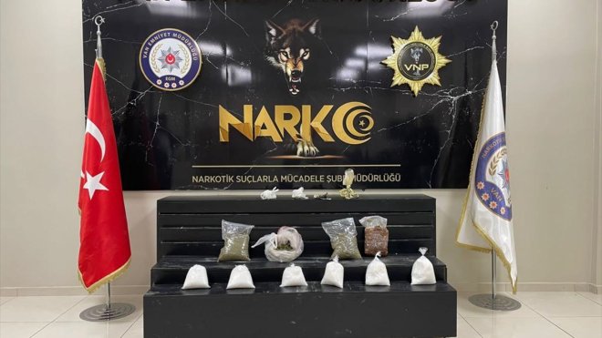 Van'da geçen hafta 208 kilo 866 gram uyuşturucu ele geçirildi