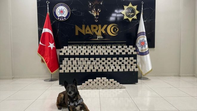 Van'da geçen hafta 78 kilo 270 gram uyuşturucu ele geçirildi