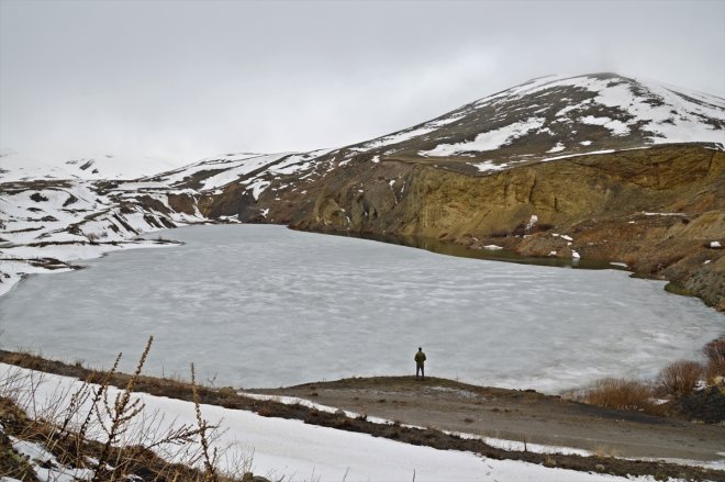da buz erimedi tabakası baharda Ağrı