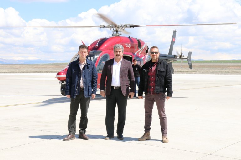 Ağrı helikopter destekli trafik denetimi1
