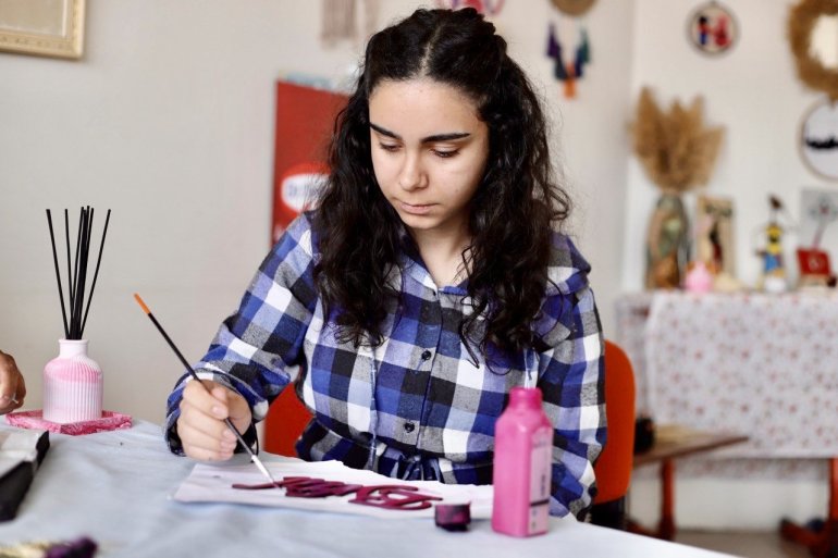 Aşklarına vesile olan filografi sanatını yeni nesillere aktarıyorlar3