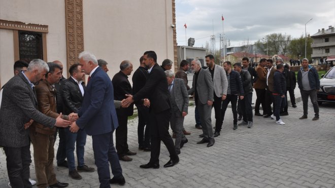 Bulanık'ta MHP'li adaylardan teşkilat ziyaretleri