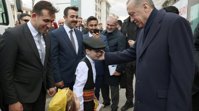 Cumhurbaşkanı Erdoğan, Elazığ Afet Konutları Temel Atma ve Sosyal Konutlar Anahtar Teslim Töreni'nde konuştu: (1)