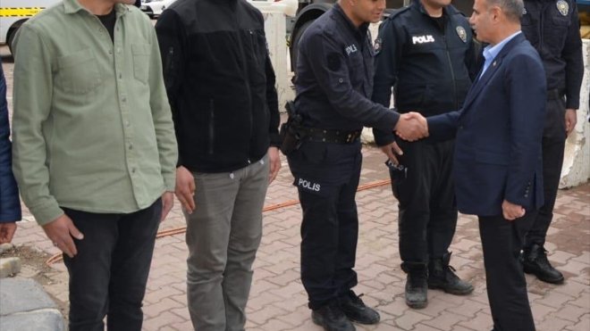 Emniyet Genel Müdürü Aktaş, Malatya'da emniyet teşkilatıyla bayramlaştı