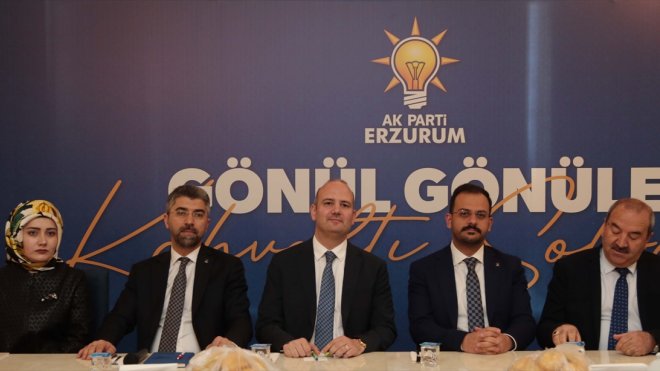 AK Parti Genel Başkan Yardımcısı İleri, Erzurum'da STK temsilcileriyle buluştu: