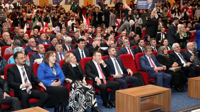 Erzurum'da AK Parti'nin milletvekili adayları tanıtıldı