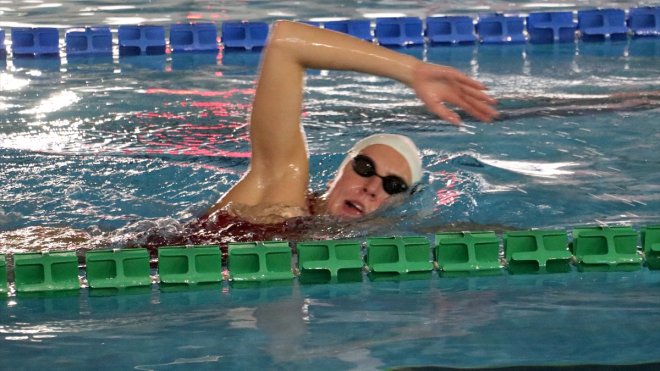 ERZURUM - Yunan yüzücüler Dünya Şampiyonası öncesi Erzurum