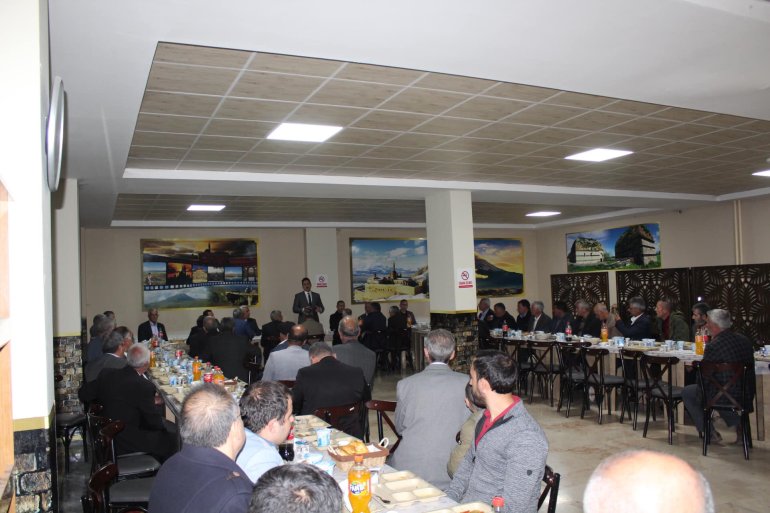 Hamur Kaymakamlığı Kurum Amirleri ve Muhtarlar İçin İftar Yemeği2