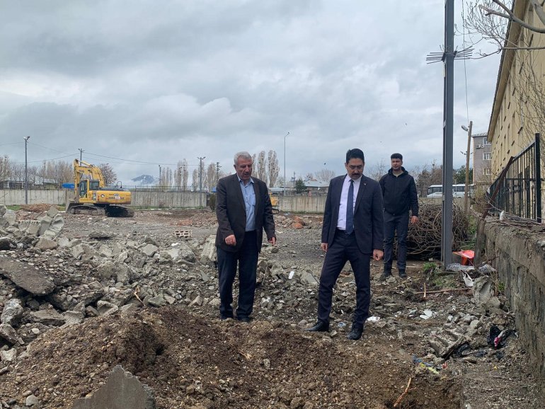 Hamur kaymakamlık binası inşaatı1