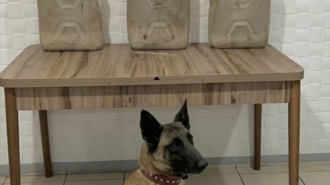 İran'dan gelen karpuz yüklü tırda 62 kilo 420 gram uyuşturucu bulundu