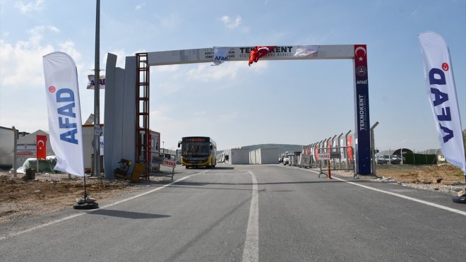 Malatya'daki konteyner kentlere 22 bin 684 depremzede yerleştirildi