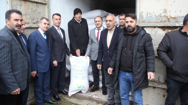 MUŞ - Çiftçilere tohum desteği verildi1
