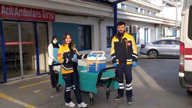 Ordu'da beyin ölümü gerçekleşen kadının organları 4 hastaya umut oldu