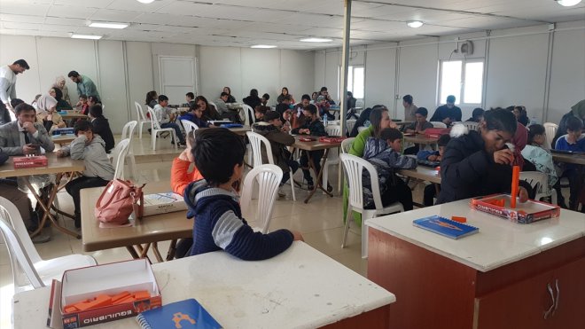 Özalp'ta zeka oyunları ve mangala turnuvası düzenlendi