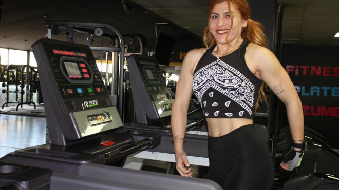 Van'da görevli hemşire, şeker hastalığını sporla yendi