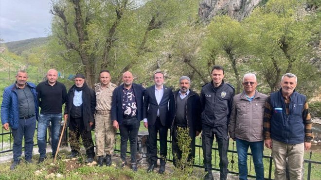 Adaklı Kaymakamı Tan, köy ziyaretlerinde bulundu