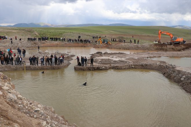 çocuk boğuldu giren - gölete hayvanı AĞRI için Büyükbaş çıkarmak 7