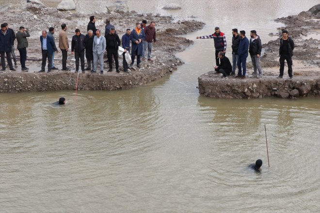 çıkarmak giren hayvanı - gölete boğuldu için AĞRI çocuk Büyükbaş 8