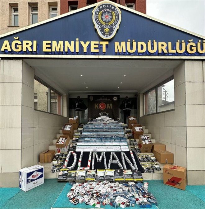 kaçakçılara vermedi Ağrı geçit polisi 2