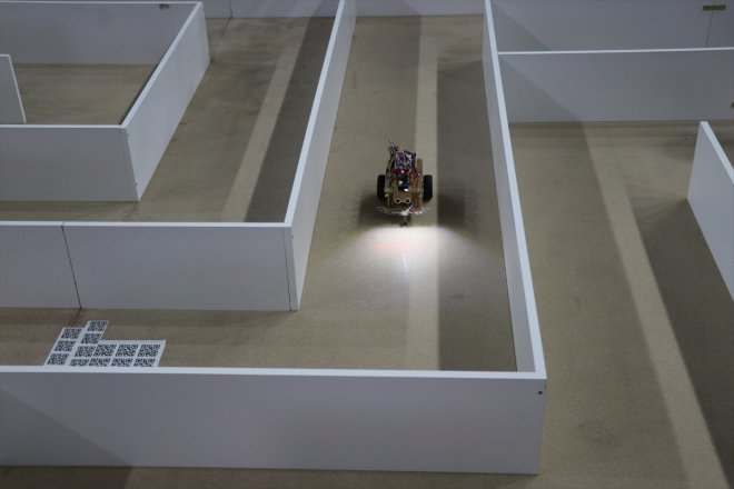 kodlamadaki öğrenciler sergiledi Ağrılı robotik yeteneklerini 5